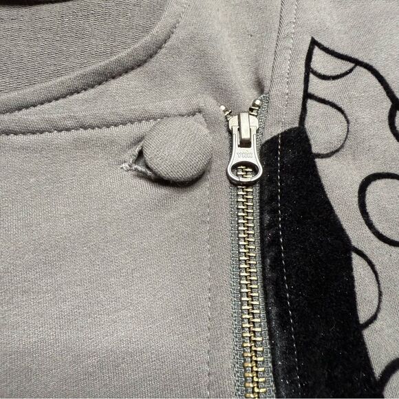 Disney Parks Authentic Apparel Minnie Mouse in Paris Ruffle Cardigan Jacket XL - Picture 3 of 13